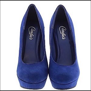Candies Blue Pumps